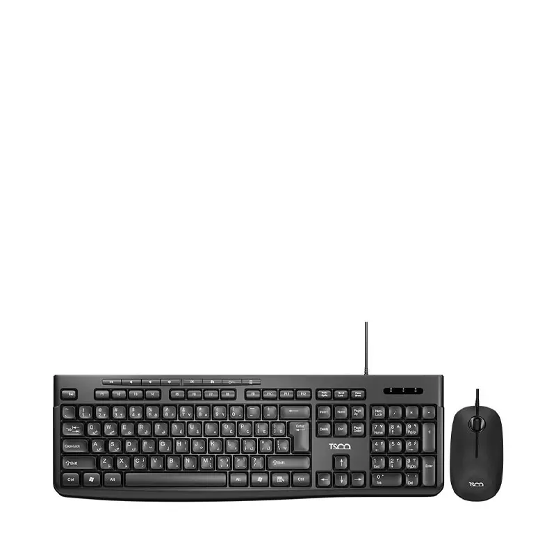 کیبورد و ماوس با سیم تسکو مدل TKM 8057
